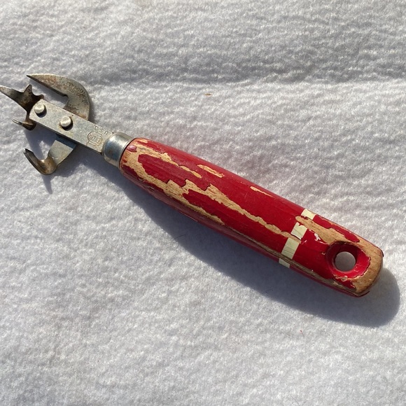 Ekco U.S.A. Wood Can Opener Vintage - Picture 2 of 4